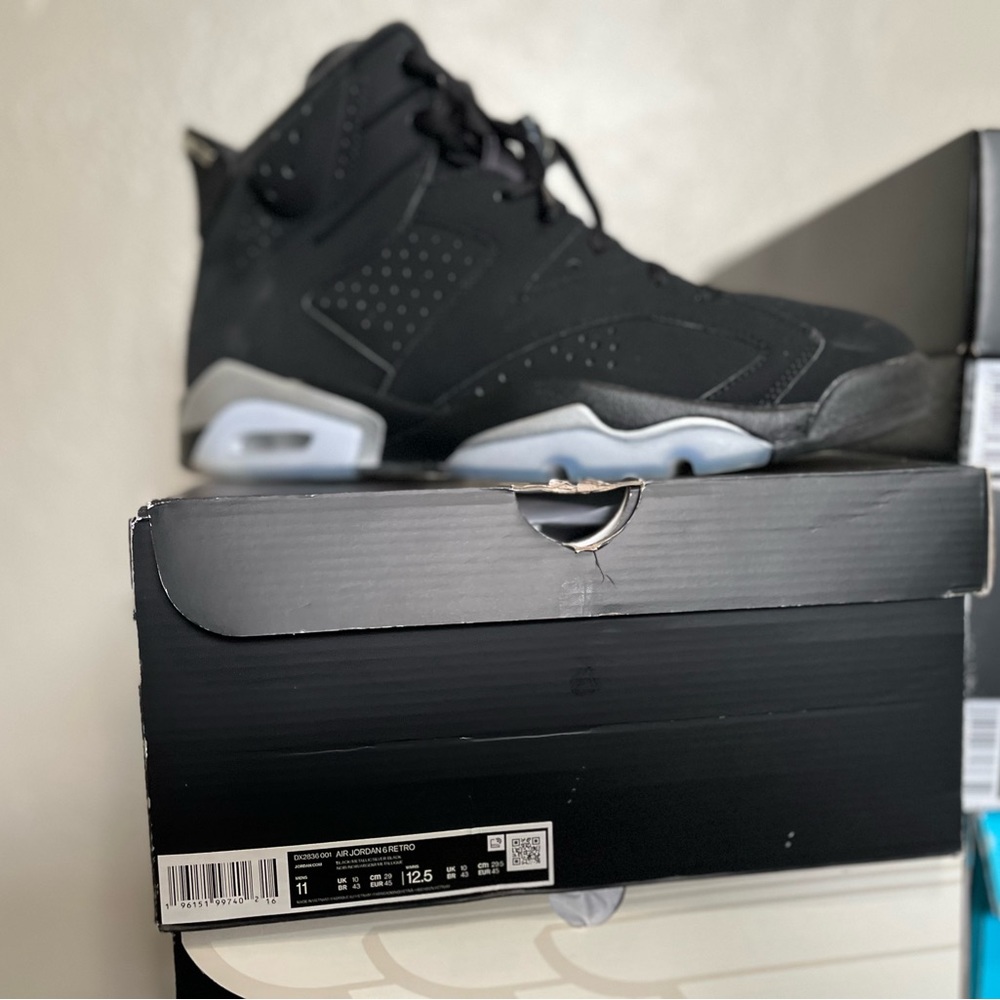 Air Jordan 6 Retro Metallic Silver